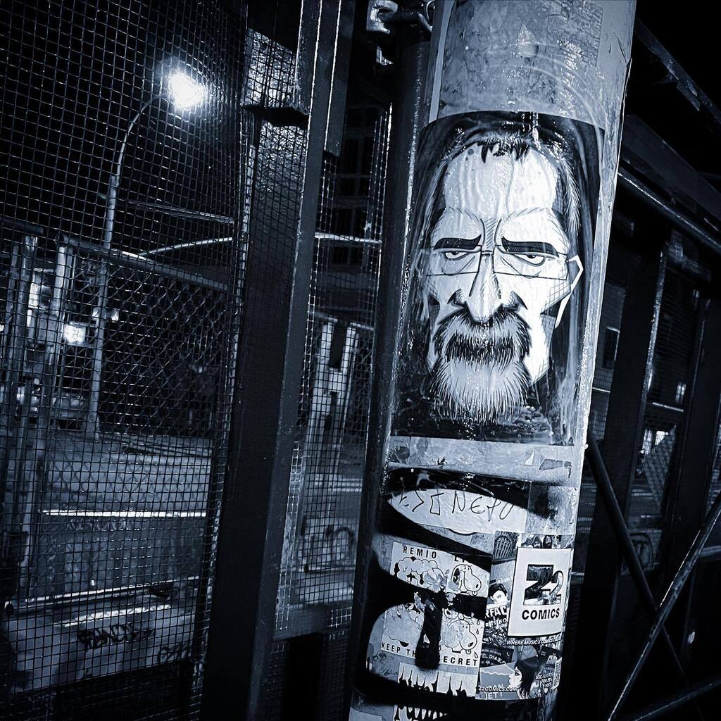 Synapse65's tweet photo. Bowery, Manhattan, NYC
#synapse 

#wheatpaste #stickerart #streetartnyc #pasteup #pasteups #urbanart #illustration #art #ink #nyc #nycstreetart #streetart #street #streetphotography #urban #urbanwalls #wall #wallporn #graffitiigers #graffiti #instagraffi… https://t.co/JndfESU2UC https://t.co/yfEPn5DcRC