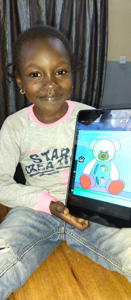 VERY excited to announce that our very FIRST guest artists are @ryajala_art  &amp; her sister Humat. These beautiful girls are 7 &amp; 4. They’re learning Procreate on an iPad generously gifted to them by <a href="/Lena_Jacob_art/">Abstract_ Jacob_art ᴺᶠᵀ</a> . So happy to be part of their #NFT journey. Listing @ 6pm PST .02E