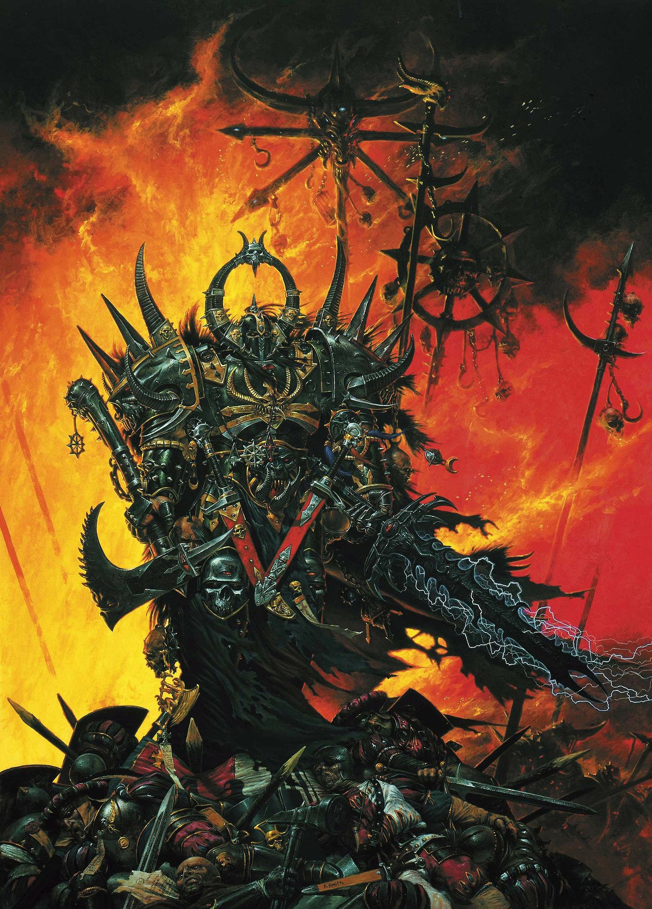Adrian Smith Art вархаммер 40000