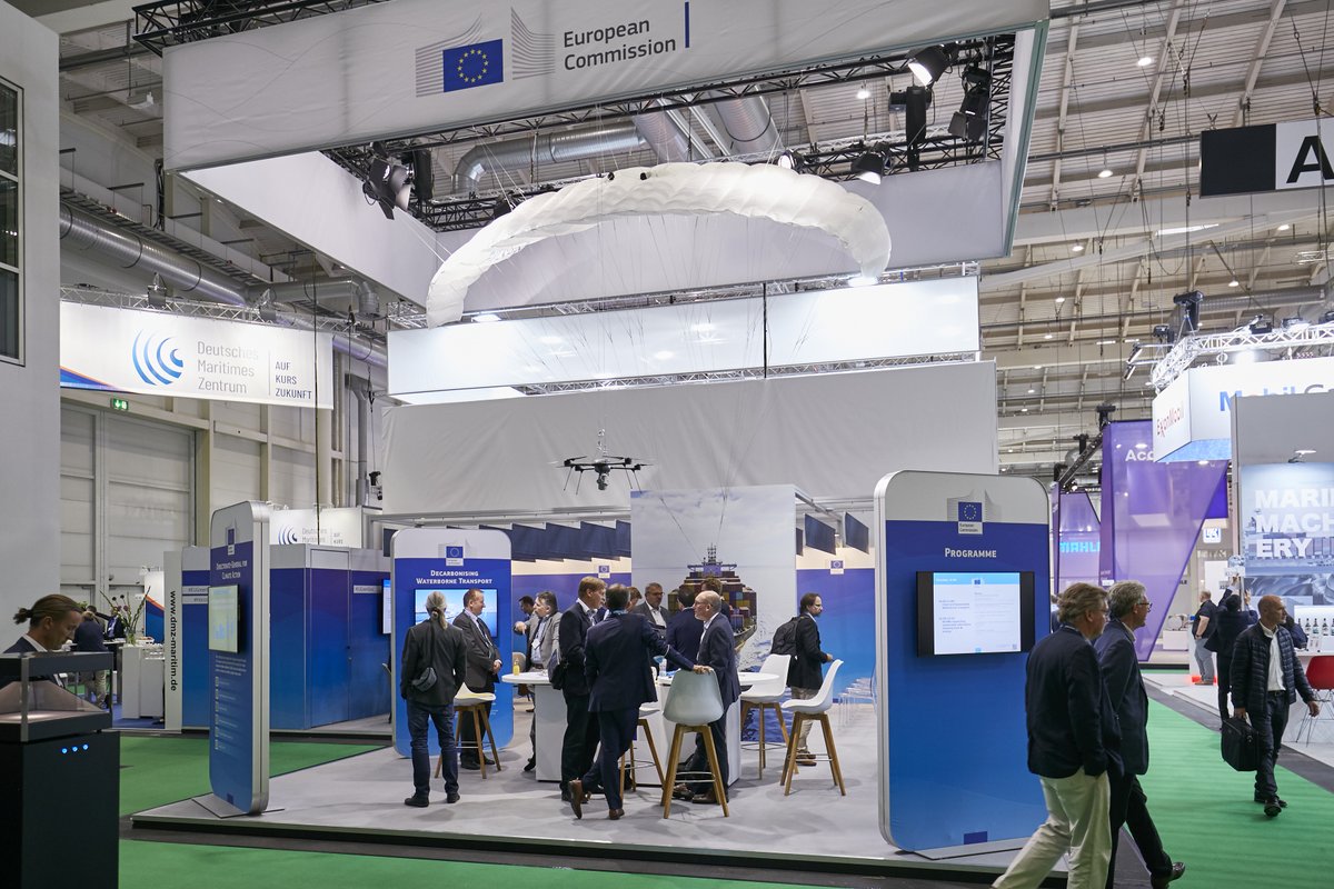 📢 #CINEA’s <a href="/gharala/">Georgios Charalampous</a> soon on stage at #SMMfair. Don't miss your chance to hear about EU funding opportunities for boosting innovation in #waterbornetransport 🛳️✨#HorizonEUTransport #CEFTransport #Innovationfund #EMFAF #EUGreenDeal
📍15:10 EC Stand 
cinea.ec.europa.eu/index_en