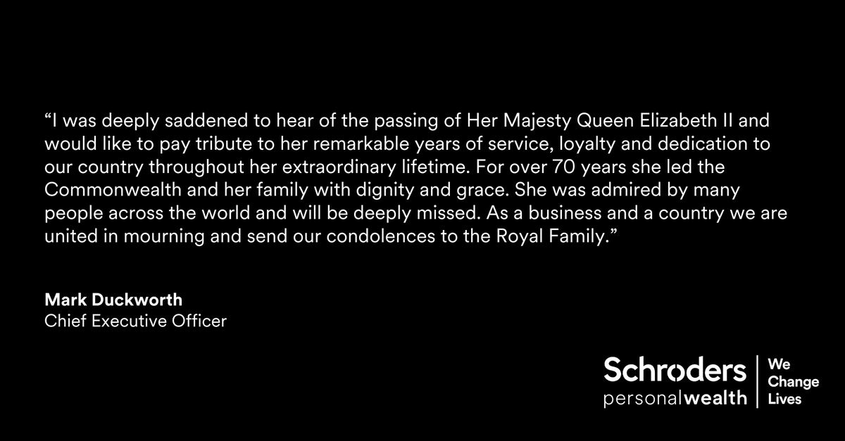 schroders_pw's tweet photo. A message from Mark Duckworth, Chief Executive Officer. https://t.co/CsdelrrWhd