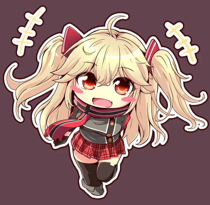 ブリュッヒャーちゃん 笑顔がかわいい にゃは☆ #アズレン #アズールレーン #ブリュッヒャー(アズールレーン) 