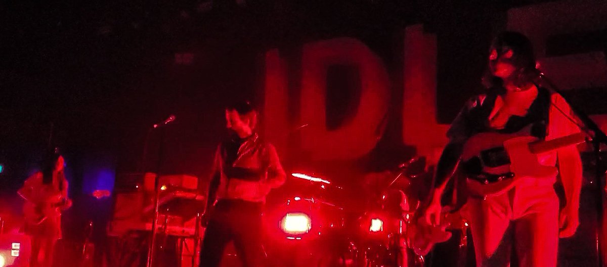 "A screaming song is good to know in case you need to scream." -- Ruth Krauss

And damn did it ever feel good to scream along with <a href="/idlesband/">I D L E S</a> last night