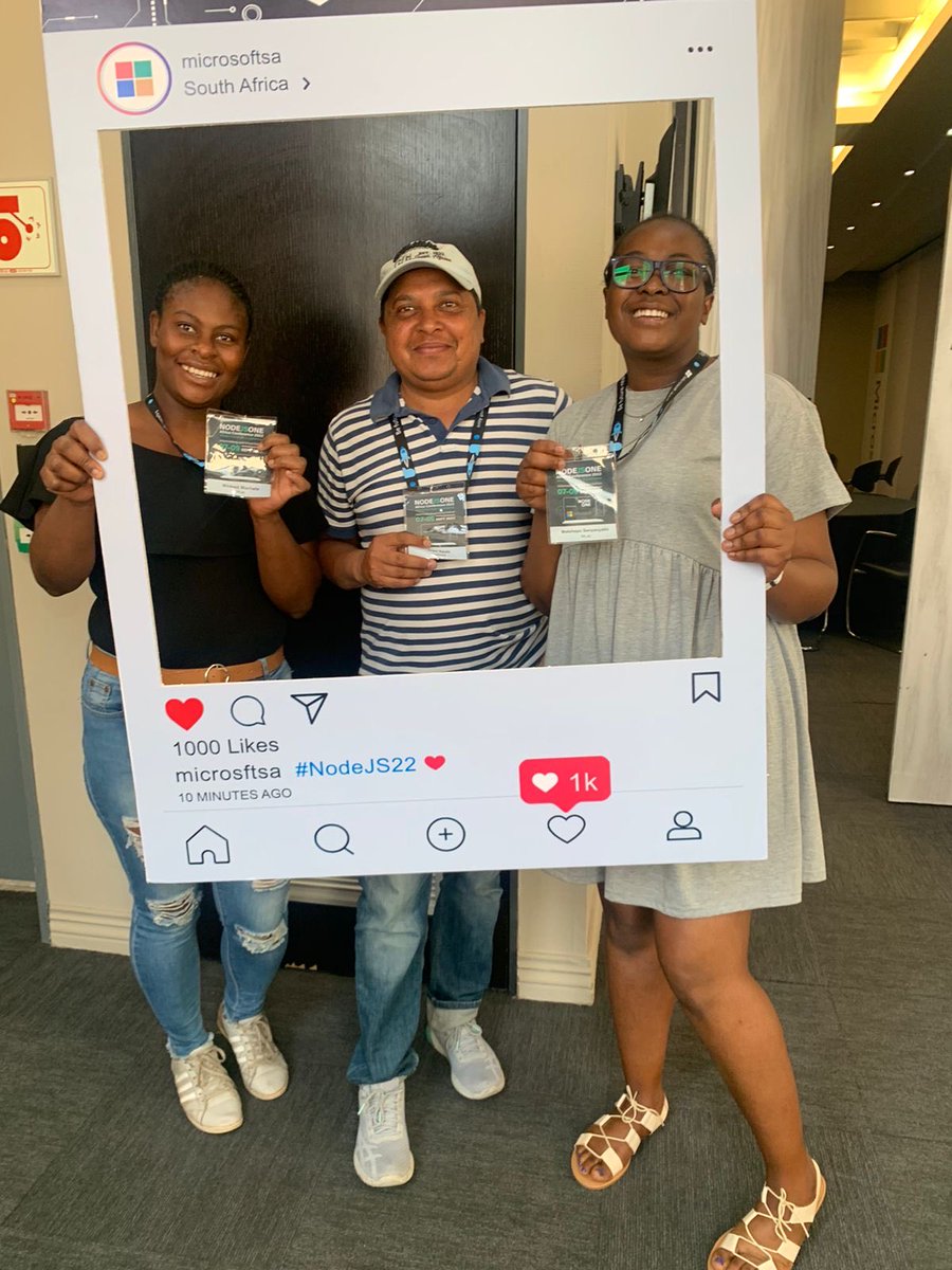 NodeJsOne's tweet photo. The ladies from @GirlCode_za have kept their great energy. We look forward to seeing what you produce with the knowledge gained from #NodeJsOne22 #AzureAdvocates #Js #css #Nodejscommunity #MicrosoftZA #JS #nodejs #webdesign #react #mysql #laravel #webdev #mongodb #android https://t.co/jPVXfp1nu0