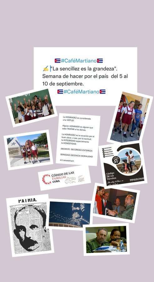 Confío plenamente que después de aprobado nuestro Código de las Familias,tendremos una sociedad más robusta,con mayores garantías para la equidad y el respeto,sobre todo para los niños, adolescentes  y jóvenes,por eso #CodigoSi #CubaEsAmor #CódigoSí