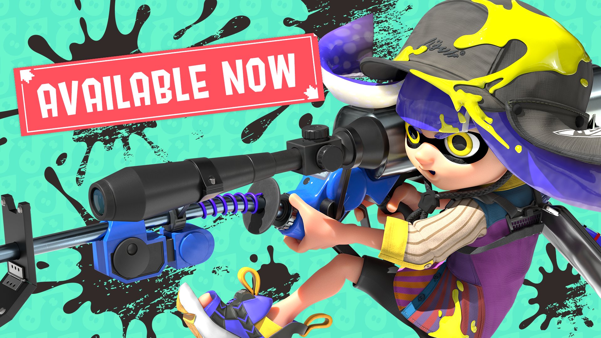 Nintendo of America on X: Booyah! #Splatoon3 is available now! See you on  the splattlefield!  / X