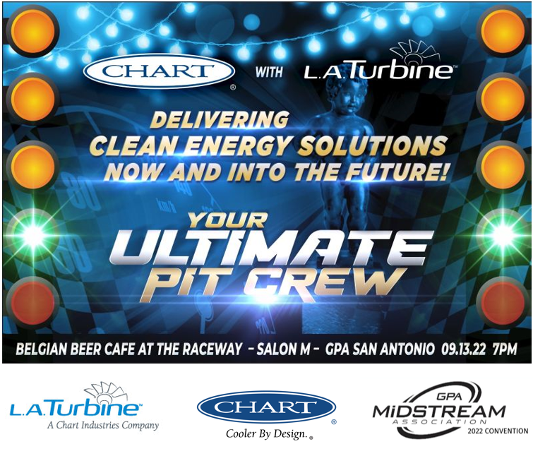 ChartInd's tweet photo. Attending the #GPAMidstream Convention from September 11-14? If so, be sure to visit us and L.A. Turbine for a night of car racing and beer tasting in Salon M!

It’s not too late to join! To register, please visit: https://t.co/L6Qv4Jfa2w

See you trackside. https://t.co/F8o1IZsFwe