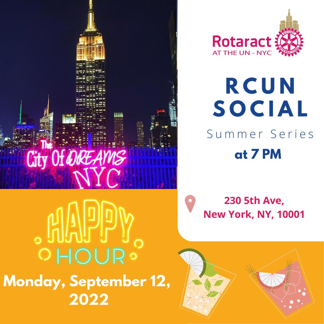 Rotaract NYC tweet media
