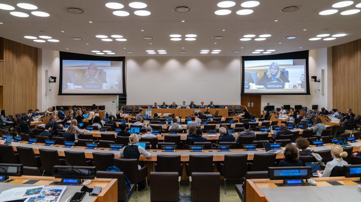 JeffStrew's tweet photo. Many thanks to the @UNICEF_Board for a successful Second Regular Session of the @UNICEF Executive Board 👏 https://t.co/ou9ptAJKhw
