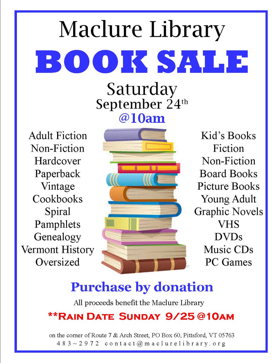 LibraryMaclure's tweet image. Early Fall Events and Programs - mailchi.mp/0cdc8aaa0800/g…