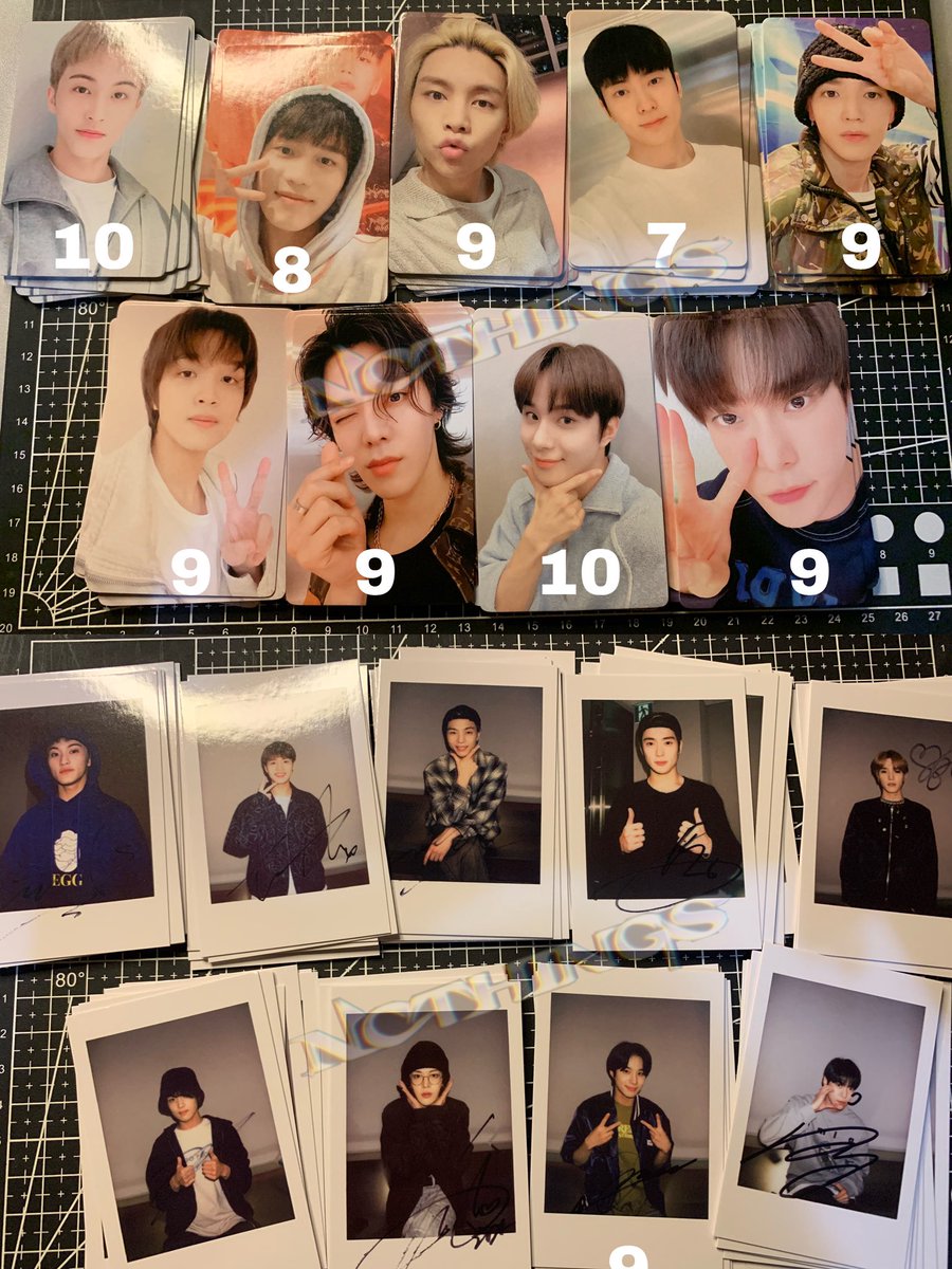 #ncthingsph_updates

Re: YZYF1 Pulls 
Respective number of pulls for the POBs are in the photo (number applies to both PC and pola). Emails for shipping notice will be sent tonight as well as if you did not get your prio member (album + pc buyers are prioritized as said before)