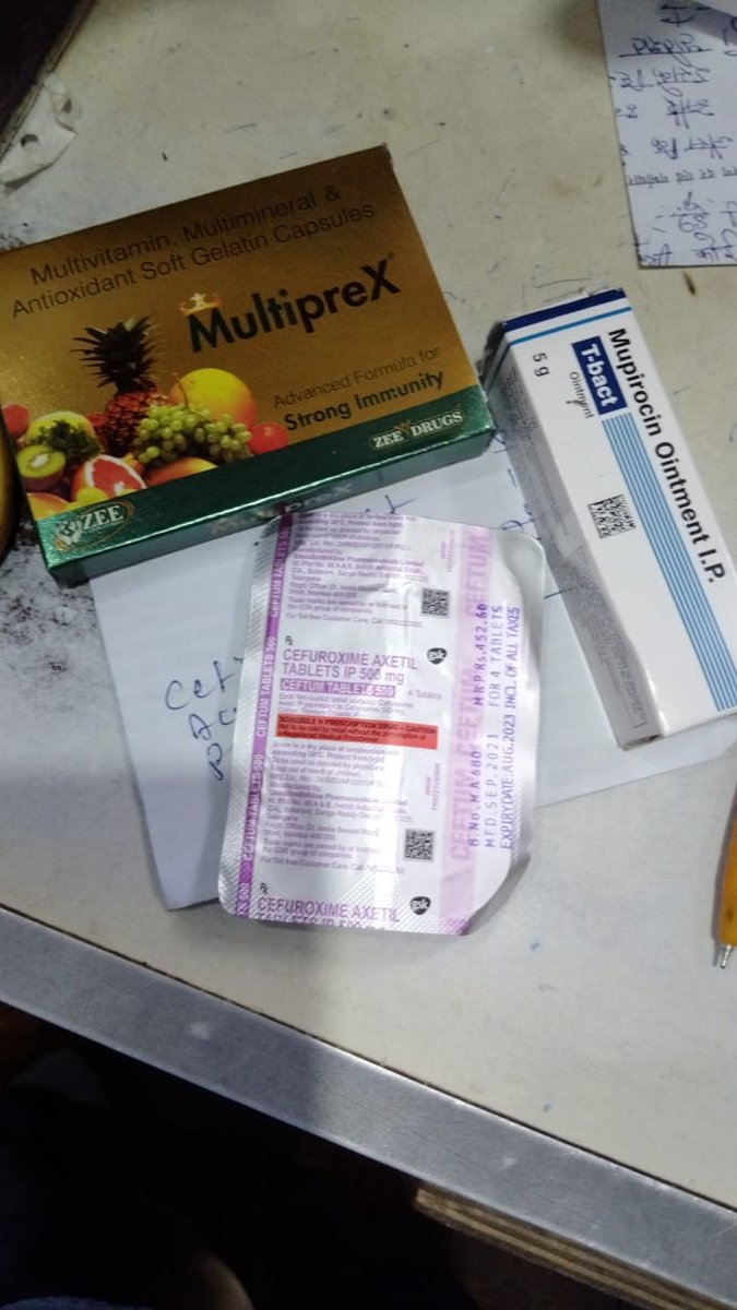 SCI_ankur's tweet photo. #Therd 1/2
There is no sensation and blood circulation in the body due to the fracture of the reed bone, due to this the medicine works very late and its medicine runs very long and expensive, 10 to 5k bed sol medicine is needed for a month 1day medicine ₹600
Atleast RT Pls 🙏👇 https://t.co/WZTOtNIkrv