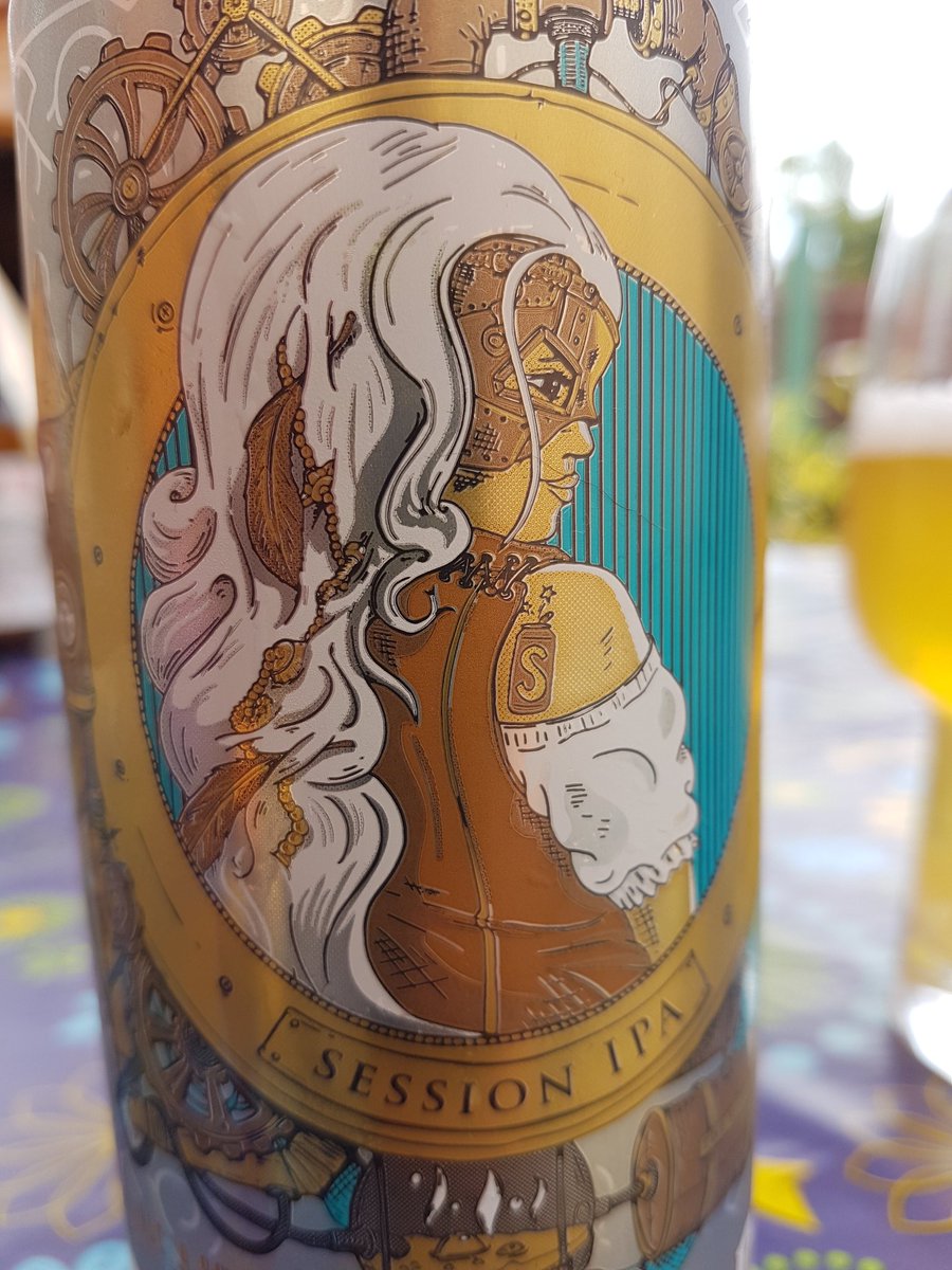 BrewBearUK's tweet photo. Session IPA by #steambrew 4.9% abv. Thirsty Thursday says 'not a hop bomb as I had hoped, but it is very easy drinking - very sessionable!' #realale #craftbeer #beer #brewing #beeroclock #camra #lidl https://t.co/BP164gcuYZ