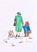 HM Elizabeth II. Regina will be greatly missed 🥺  
(Miss Tomlinson made a lovely memory of Queen for everyone to remember)