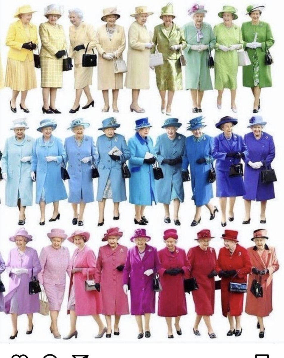 United colours of the Queen