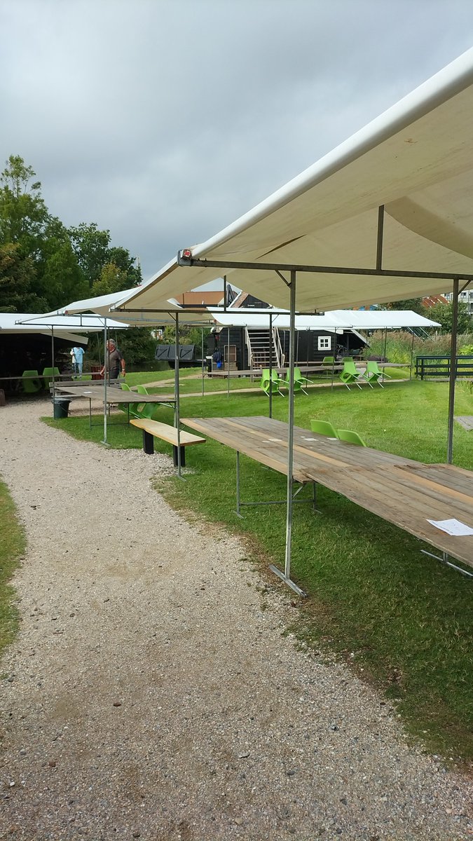 #Broekerveiling klaar voor de streekmarkt zaterdag 10 en zondag 11 september.