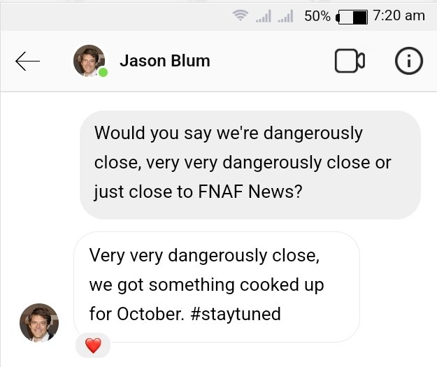 ScreamStatus's tweet image. We're getting close on actual FNAF news. #FNAFMovie