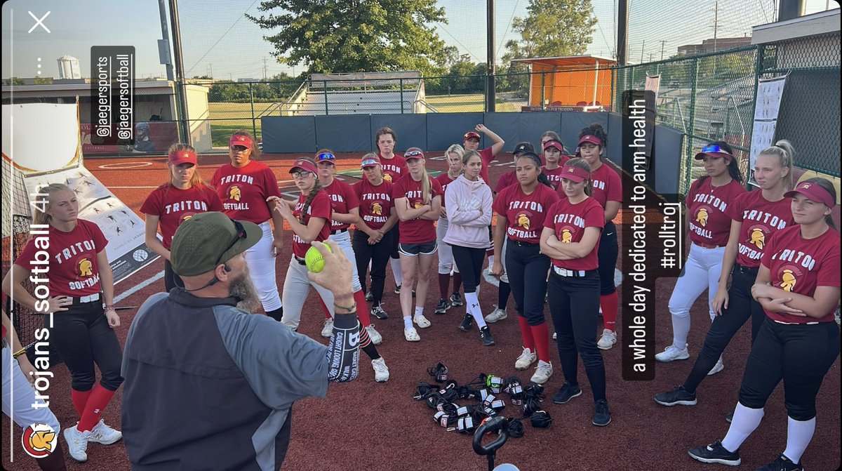 SARGE41DIXON's tweet image. Had a great time yesterday working with @TritonSoftball_ 🥎🥎🥎Thank you Ladies #process #breathe #1Arm #1Career #FeedIt #GetSome
@jaegersports @monicaabbott @jaegersoftball