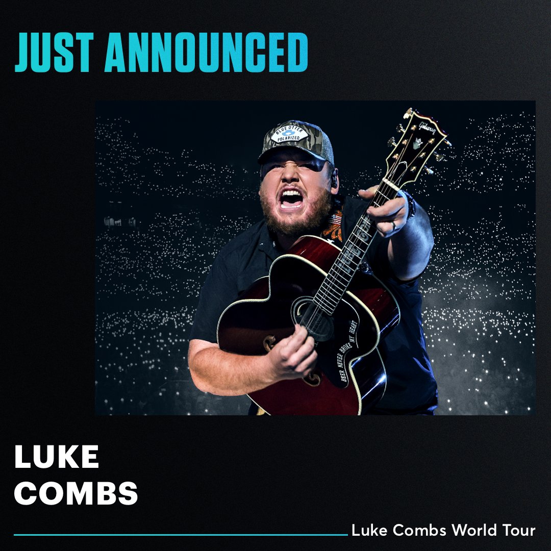 Ticketmaster on Twitter "Luke Combs never broke our heart. Be there