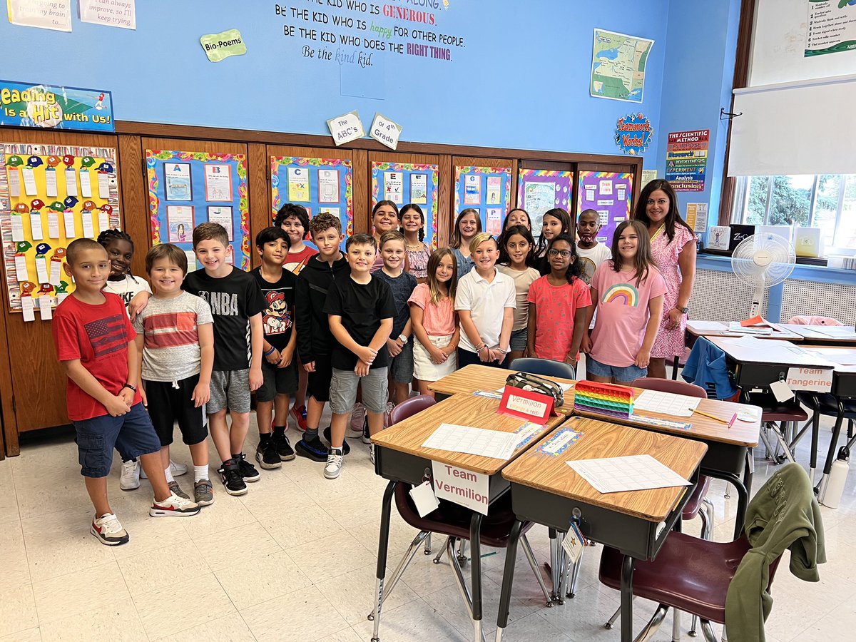 4th graders <a href="/polk_street/">Polk Street School</a> had a great first week of school! 📚