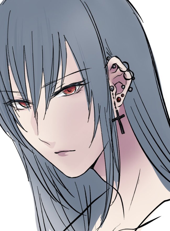 ピアス描いて満足したやつ 