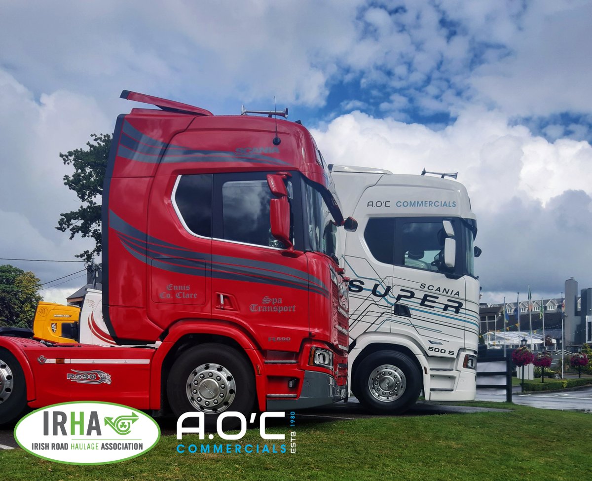 We were honored to be able to attend the 49th Annual General Meeting for the Irish Road Haulage Association this past month! For the first time in three years, the IRHA was in a position to hold its Annual General Meeting in public.

Looking forward to the big 50 next year!
#IRHA