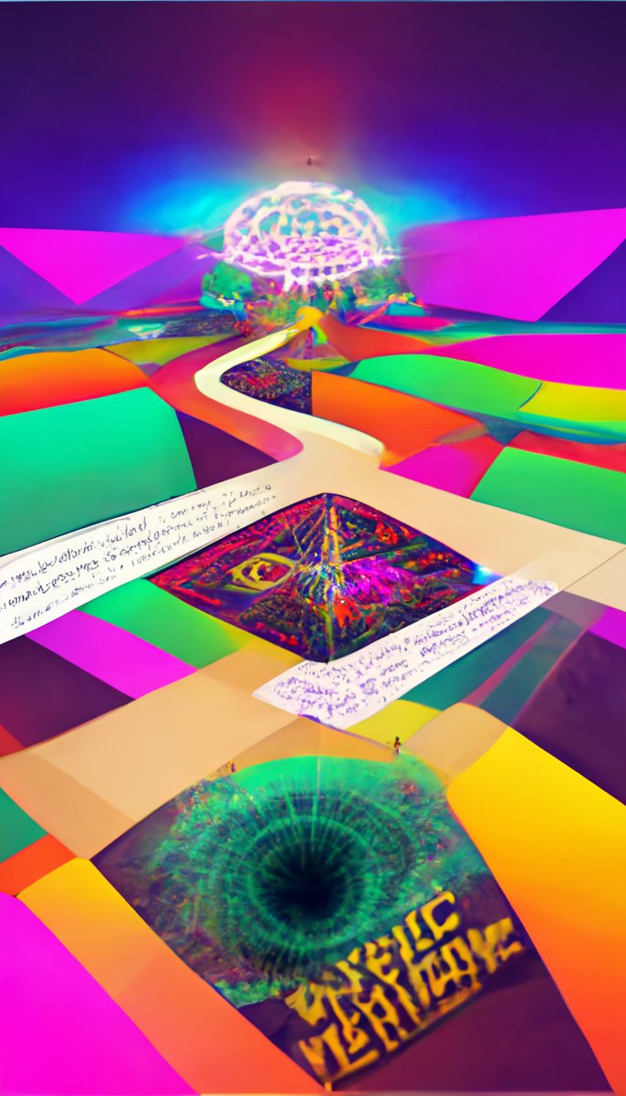 It's Friday, and its another #AI's interpretation of the "'#Metaverse"

I am not sure what the AI was on when making this one...