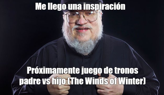 SrAvendano's tweet photo. Llegó la inspiración #GameofThrones https://t.co/8wkN1NBaQa