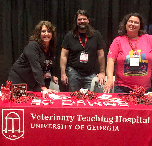 ugavetmed's tweet photo. We had a great time seeing everyone at the International Veterinary Emergency &amp; Critical Care Symposium Career Fair! In case you missed us, click the link to learn more about becoming a vet tech at the UGA Veterinary Teaching Hospital. #IVECCS2022
👉 https://t.co/sBHv2vvxLq https://t.co/3Io3xPXZsn