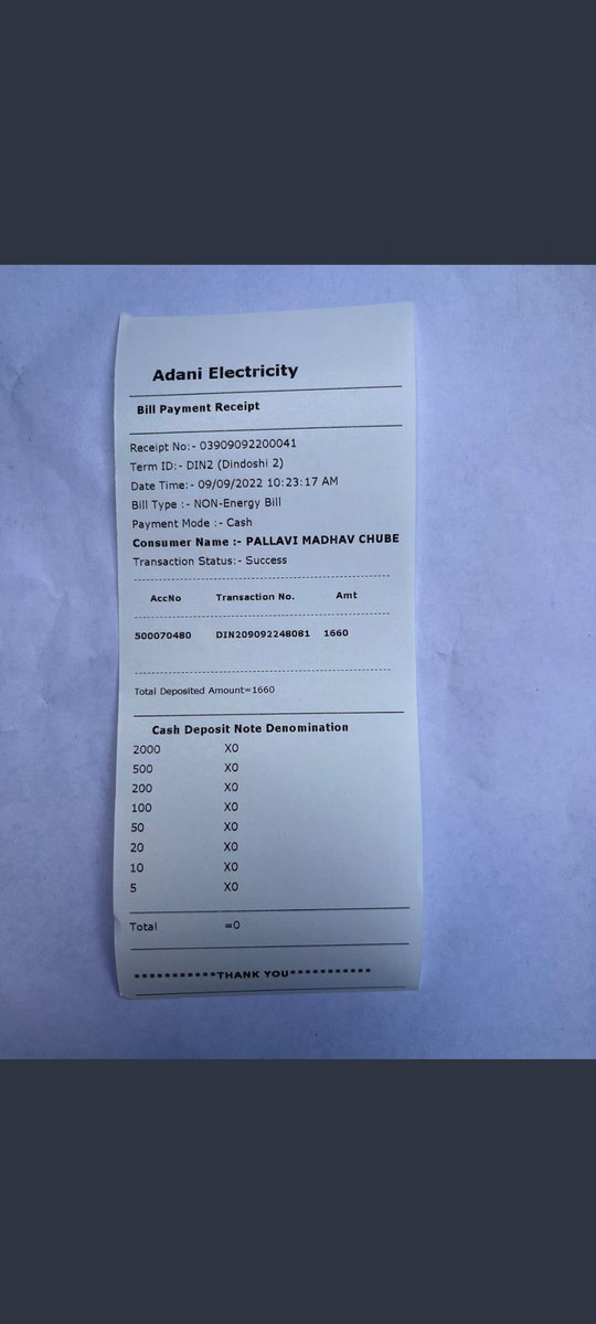 uvneverbackdown's tweet photo. Even after paying the amount no response @RNTata2000  this is what your tata power is forking
@Adani_Elec_Mum https://t.co/Pm6gfDJMm6