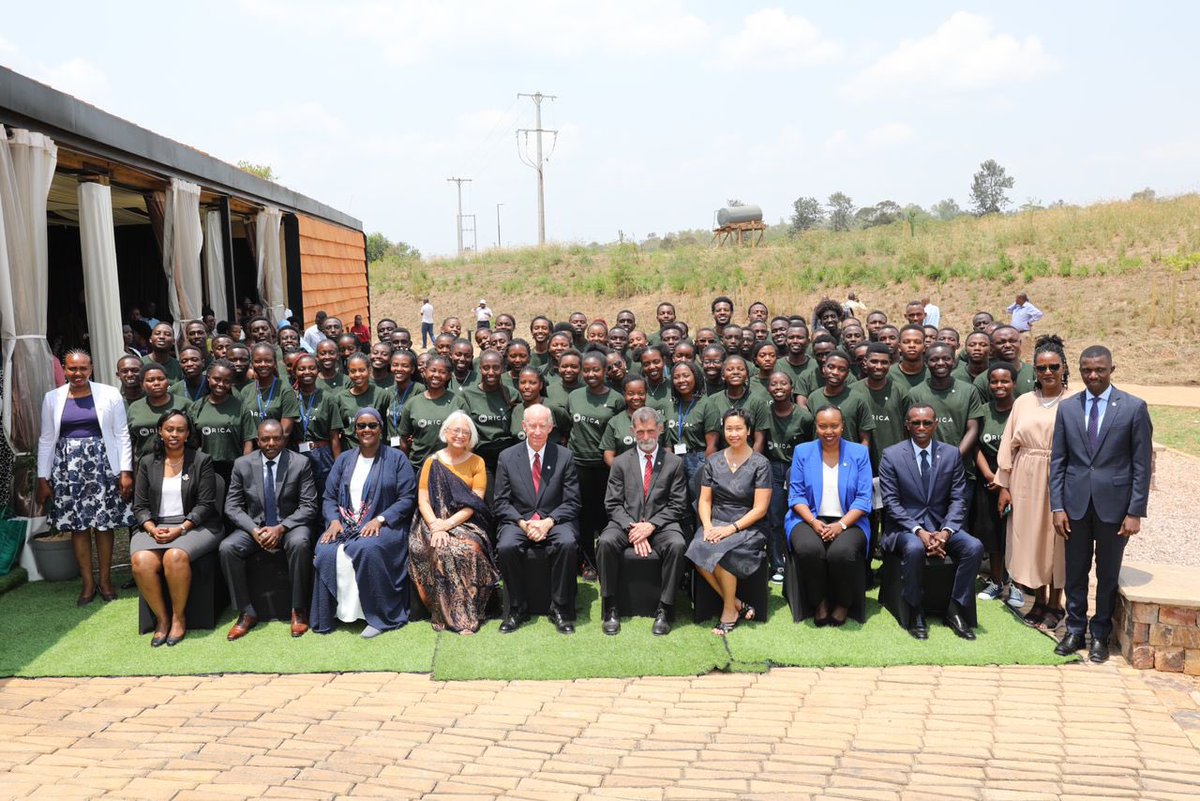 RICA’s third cohort completed two weeks of orientation and celebrated their matriculation today with their parents, faculty and staff. RICA will be teaching a complete student body for the first time. <a href="/Rwanda_Edu/">Ministry of Education | Rwanda</a> <a href="/RwandaAgri/">Ministry of Agriculture & Animal Resources |Rwanda</a>