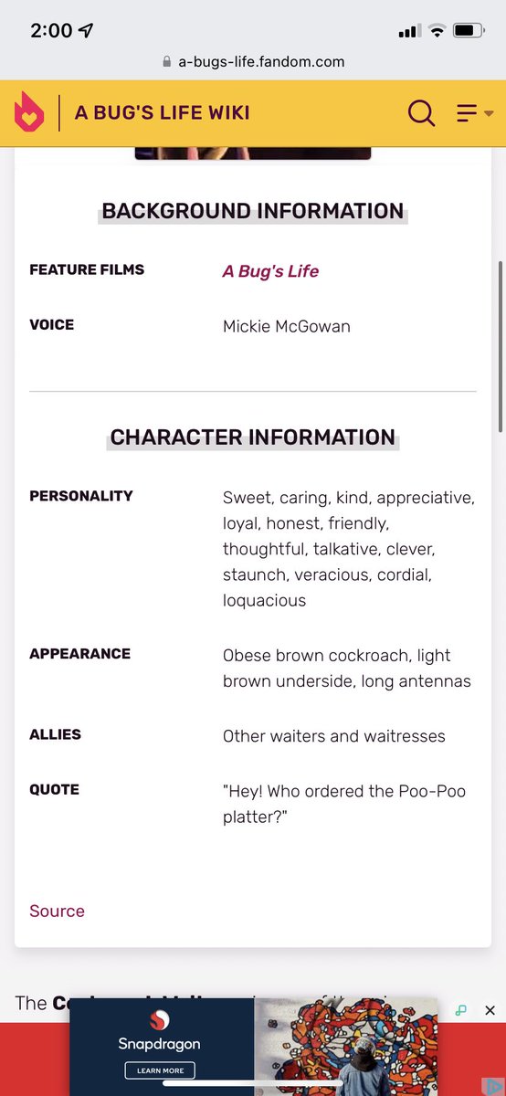 MITSKlSUS's tweet photo. So obsessed with This character having a bio https://t.co/Erd5GSA9ZV