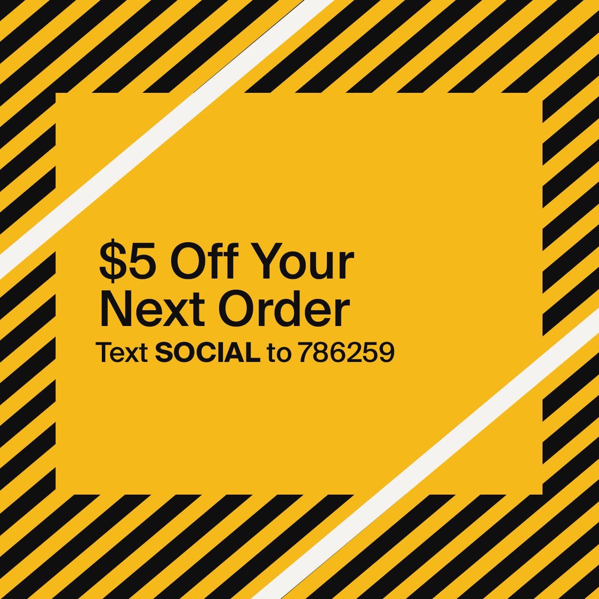 stockx's tweet photo. Want money off your next purchase?

Text SOCIAL to 786259 for your code 📲 https://t.co/MQLt96HW3H