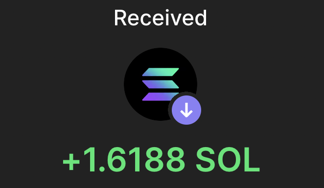 NaisuTJ's tweet photo. First payout from @predictooors received 🫡 https://t.co/ONRgxY2A2N