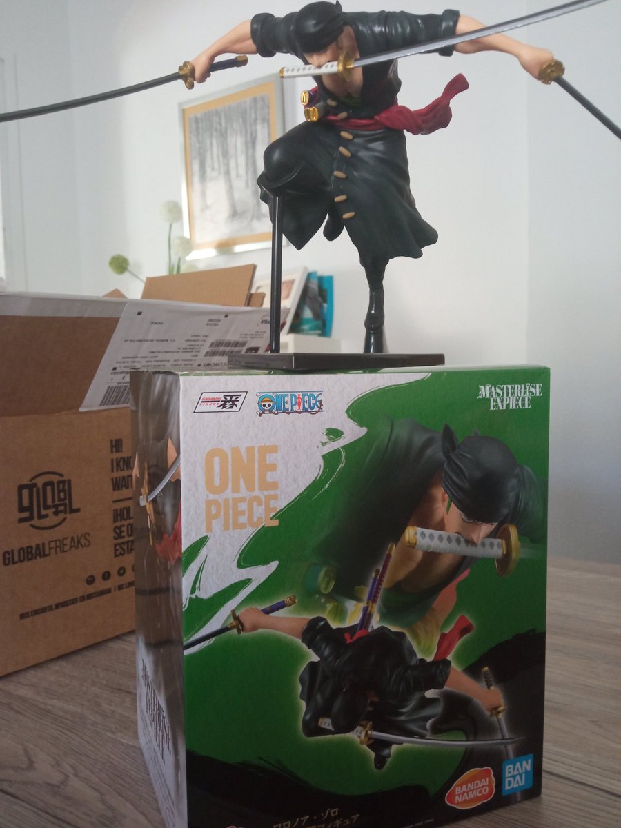 manoloarpaOP's tweet photo. Muchísimas gracias @rolepiece por esta figuraca. Seguid haciéndonos disfrutar con las aventuras de todos los nakamas en esa gran aventura. (Y ojalá sea @katanadelsensei el que encuentre el One Piece, aunque a él le dé igual) https://t.co/g5yRDt307J