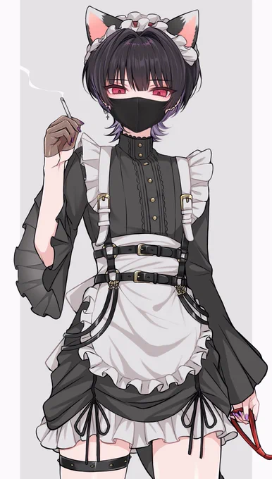 黒髪×黒マスクは癖ってトークしてた 