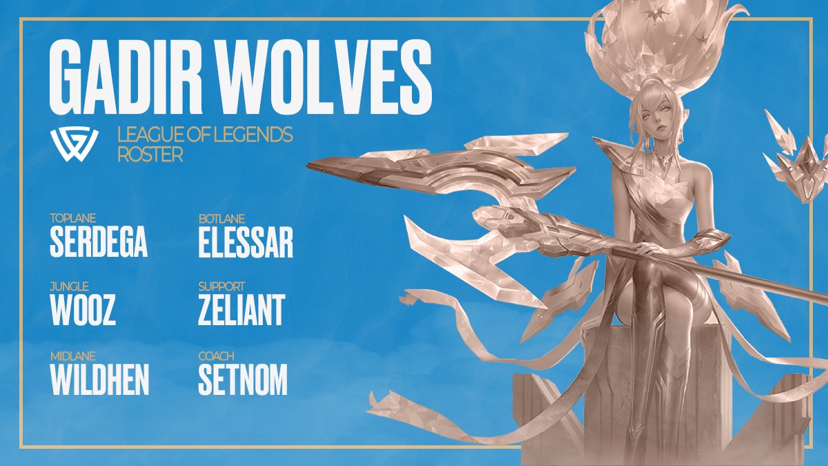 Y AQUI TENEIS AL ROSTER QUE NOS REPRESENTARÁ EN <a href="/LEAmateur_/">LEA</a> 

¡Dadles mucho amor!

#FearTheHowl 🐺