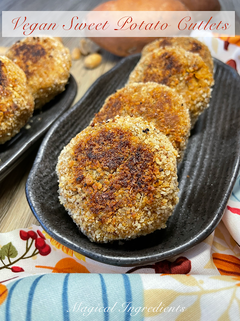 magicalingrdnts's tweet photo. Vegan Sweet Potato Cutlets - #Delicious, #tasty, and #vegan pan-fried #sweetpotato cutlets with aromatic #spices and nuts, are perfect for #fallentertaining and great #teatime #snacks. #fallrecipes #healthyeating #appetizer #fallflavors https://t.co/blZKGE1fpl https://t.co/dNZ2b3qSks