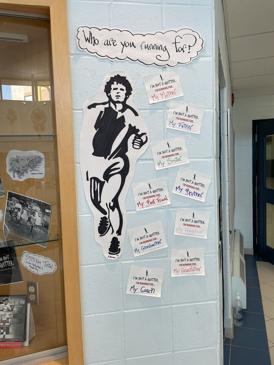 EaglePlainsLLC's tweet photo. @eagleplainsps Terry Fox Run &amp; National Truth &amp; Reconciliation Day display cases. https://t.co/lTrrADMY1b