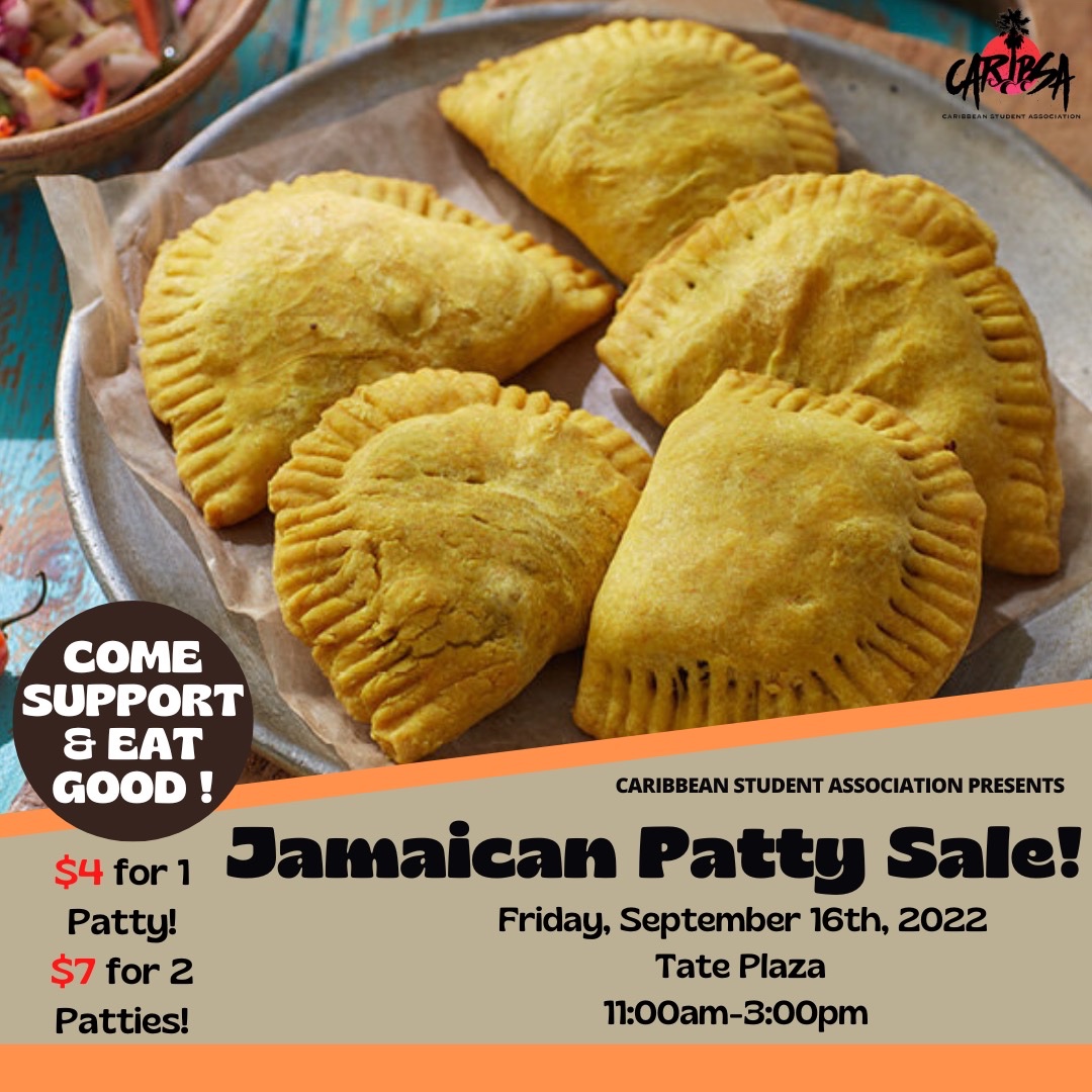 We are having our famous patty sale next Friday at Tate from 11-3! Don’t miss out