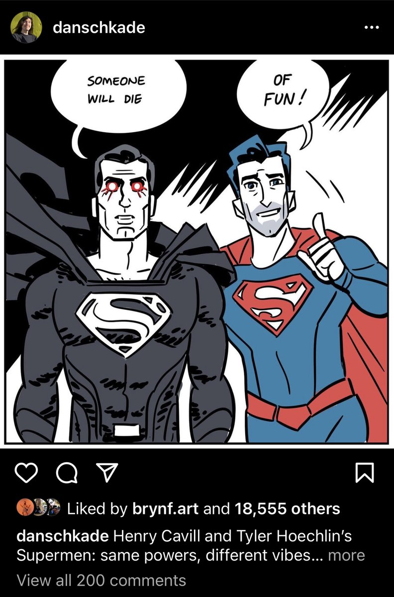 Snyder fans are always bugging me on IG because I drew this goofy Superman / Parks and Rec meme, but at least they keep it to "you didn't watch the movie correctly" and not "you support white genocide" https://t.co/wuqBJNIjOE 