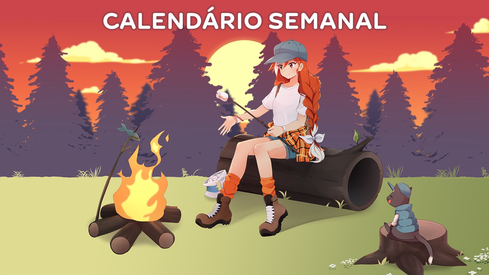 Crunchyroll Brasil ✨ on X: O calendário semanal da Temporada de