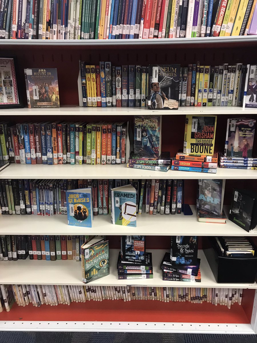 Babler Elementary Library tweet media