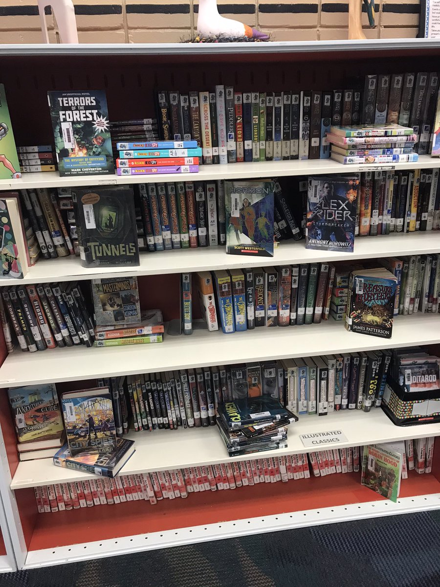 We’re trying a little dynamic shelving this week. Hopefully some different series will get a fresh read.