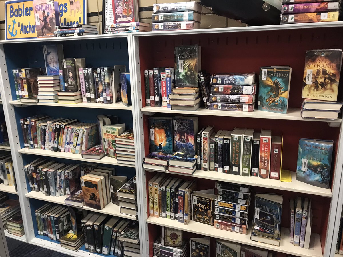 Babler Elementary Library tweet media