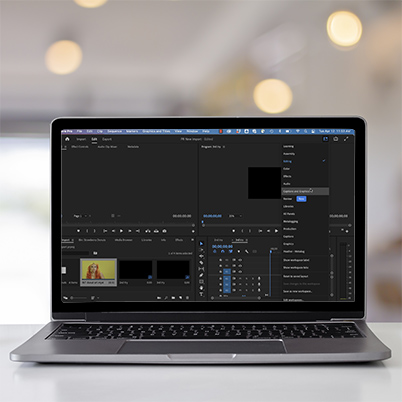 JSchoolTech's tweet photo. The updated Premiere workspace interface makes it easy to move into each aspect of video production.https://t.co/4MXaqa6SpF https://t.co/2YQxaZXtc5