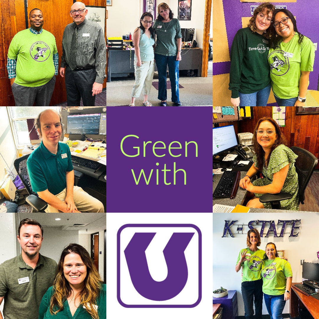 kstate_union's tweet photo. 💚
As part of National Suicide Prevention week in partnership with Morrison Family Center for Student Well-being and @kansasstateuniveristy the Union has gone green.
#williewithU #kstate #mhk
#love #suicideprevention
#mentalwellbeing #mentalhealthmatters https://t.co/AvGzKKFVML