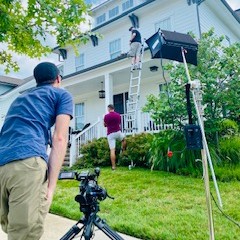 MBCMediaTV's tweet photo. Some behind the scene photos from our recent commercial shoot for Clear Flow Gutter Guards. Stay tuned for the commercial release soon! #videocontent #videoproduction #behindthescenes https://t.co/NR6KPJew7x