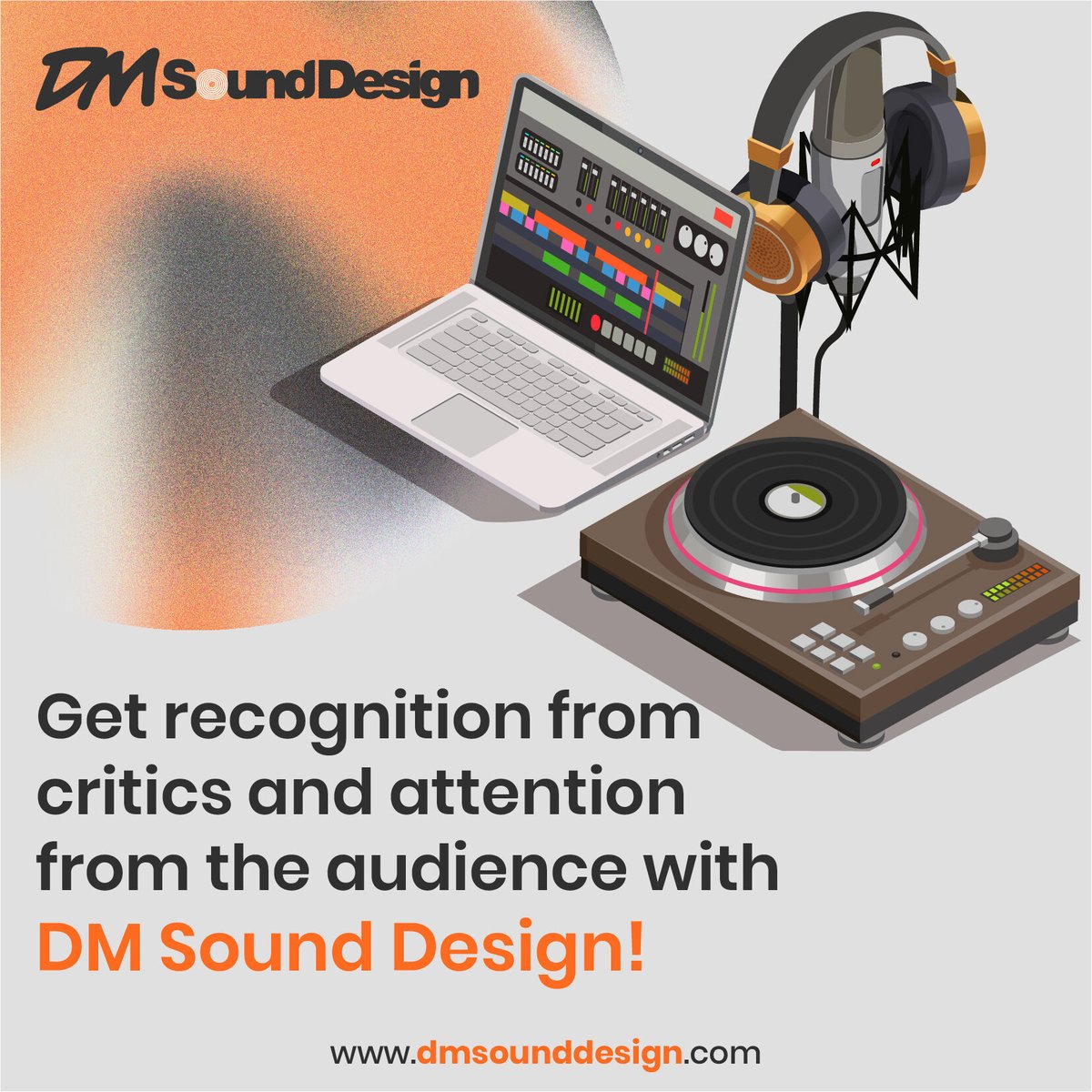 dmsounddesign's tweet photo. Poor quality of audio and unwanted background noise can degrade the overall quality of your content significantly. Unlike a few years ago, the audience today expects nothing but the best content – anything below the industry benchmarks gets outright rejected. https://t.co/Em11N6uDUt