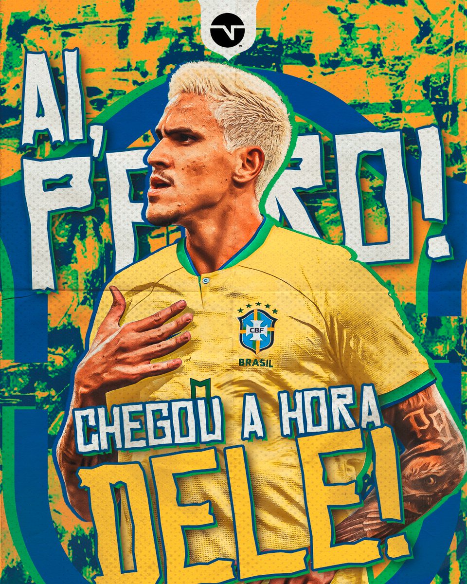 TNTSportsBR's tweet photo. ♫ AI, PEDROOO ♫
O artilheiro da Libertadores tá na lista do Tite! 🔥
Convocação para a #SeleçãoBrasileira justa, torcedor? https://t.co/YtcRqYjtvQ